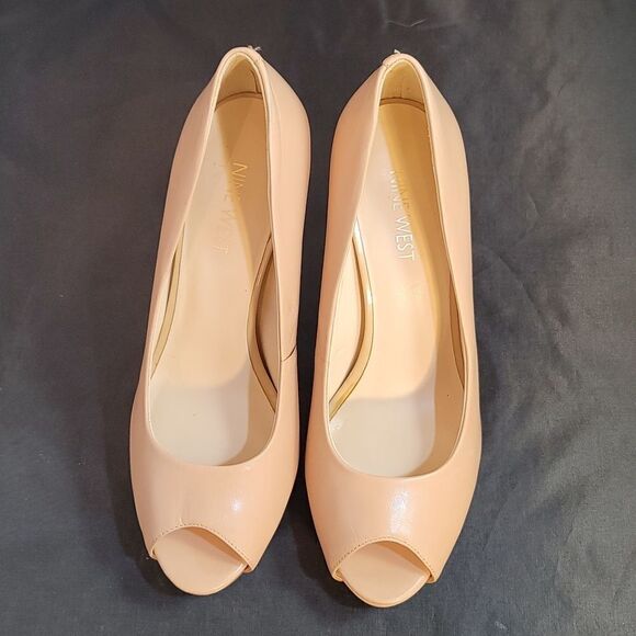 BRAND NEW WOMEN'S NWCAMYA PEEP TOE CLASSIC PUMPS - Picture 3 of 16